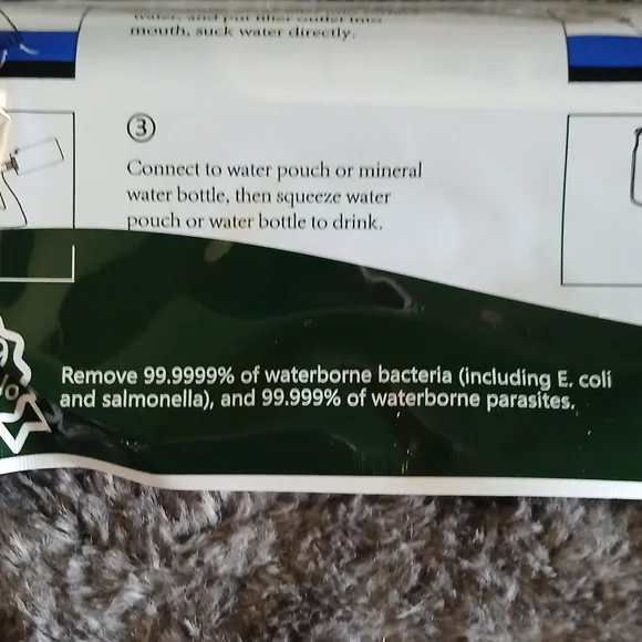 Outdoor Water Filter Straw. 2 Large And 2 Regular Size. - Picture 7 of 7